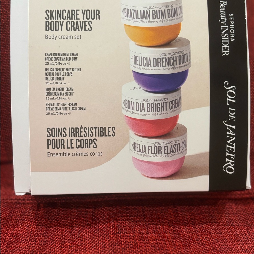 Sol de Janeiro Skincare Trio with Colorful Jars